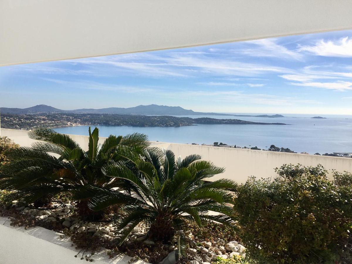 Design Apartment - Pool, Large Terrace And Panoramic Views Of Mediterranean Bandol Exteriör bild