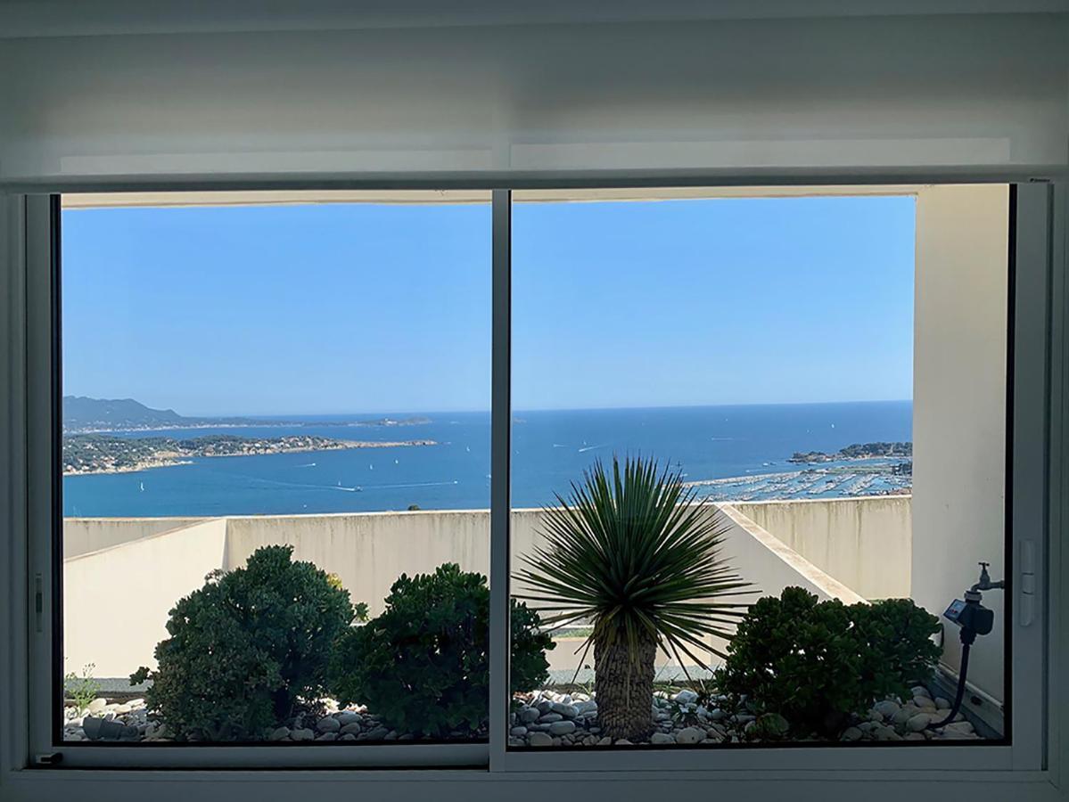 Design Apartment - Pool, Large Terrace And Panoramic Views Of Mediterranean Bandol Exteriör bild